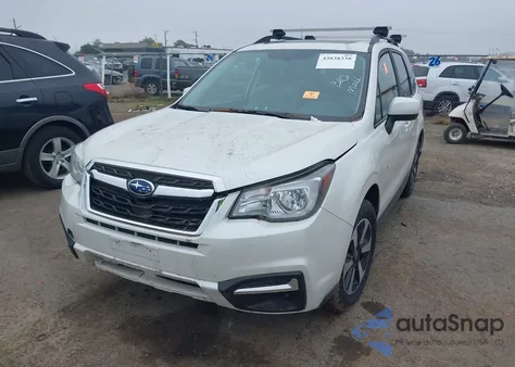 2017 Subaru Forester 2.5I Premium из США, поврежденный, VIN JF2SJAEC8HH509301